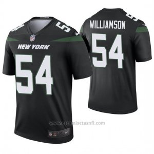 Camiseta NFL Legend Hombre New York Jets Avery Williamson Negro Color Rush